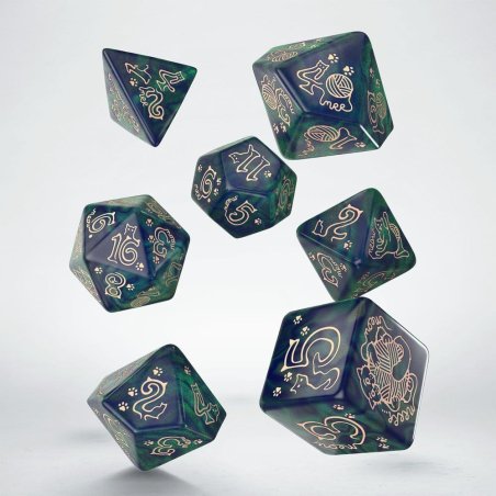 Jumbo Cats Jumbo Dice Set Merlin