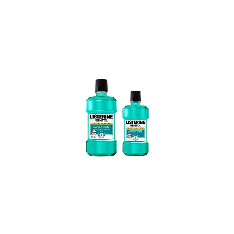 Listerine Menthol Mouthwash 500ml 250ml