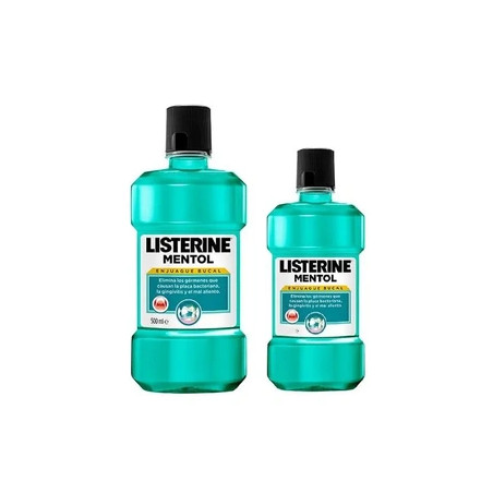 Listerine Menthol Mouthwash 500ml 250ml