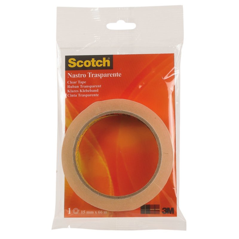 Scotch T22 66 m Transparent 1 pièce(s)