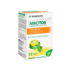 Arkopharma Arkopharma Arkotos 24 Cough Suppressant Tablets