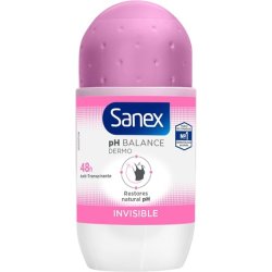Sanex pH Balance Invisible Dermo Roll-On Deodorant 50ml