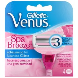 Gillette Venus Spa Breeze razor blades 4 pc(s) Women