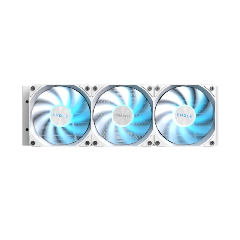 GIGABYTE EAGLE 360 ICE Liquid CPU Cooler - 3x120mm ARGB Fans, full-color LCD, DAISY-CHAIN, Intel LGA 1851 and AMD AM5