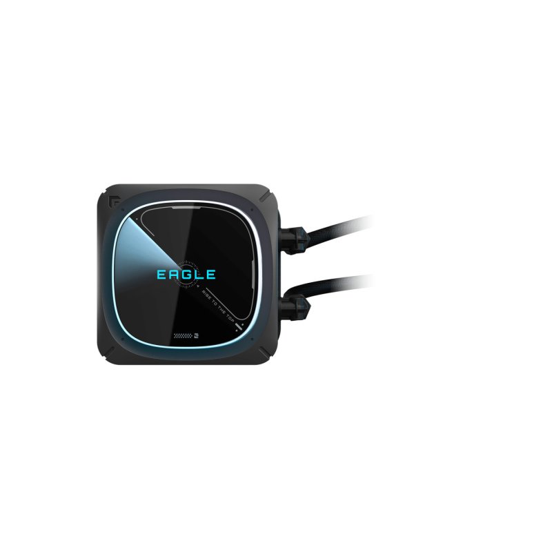 GIGABYTE EAGLE 360 Liquid CPU Cooler - 3x120mm ARGB Fans, full-color LCD, DAISY-CHAIN, Intel LGA 1851 and AMD AM5