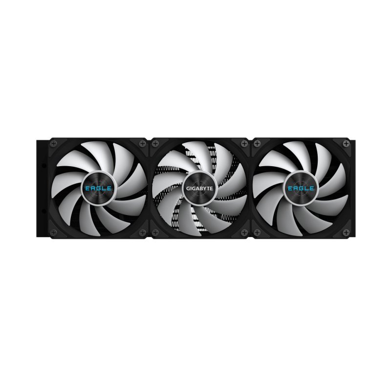 GIGABYTE EAGLE 360 Liquid CPU Cooler - 3x120mm ARGB Fans, full-color LCD, DAISY-CHAIN, Intel LGA 1851 and AMD AM5