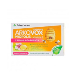 Arkopharma Arkopharma Arkovox Propolis Vitamin C 24 Raspberry Tablets