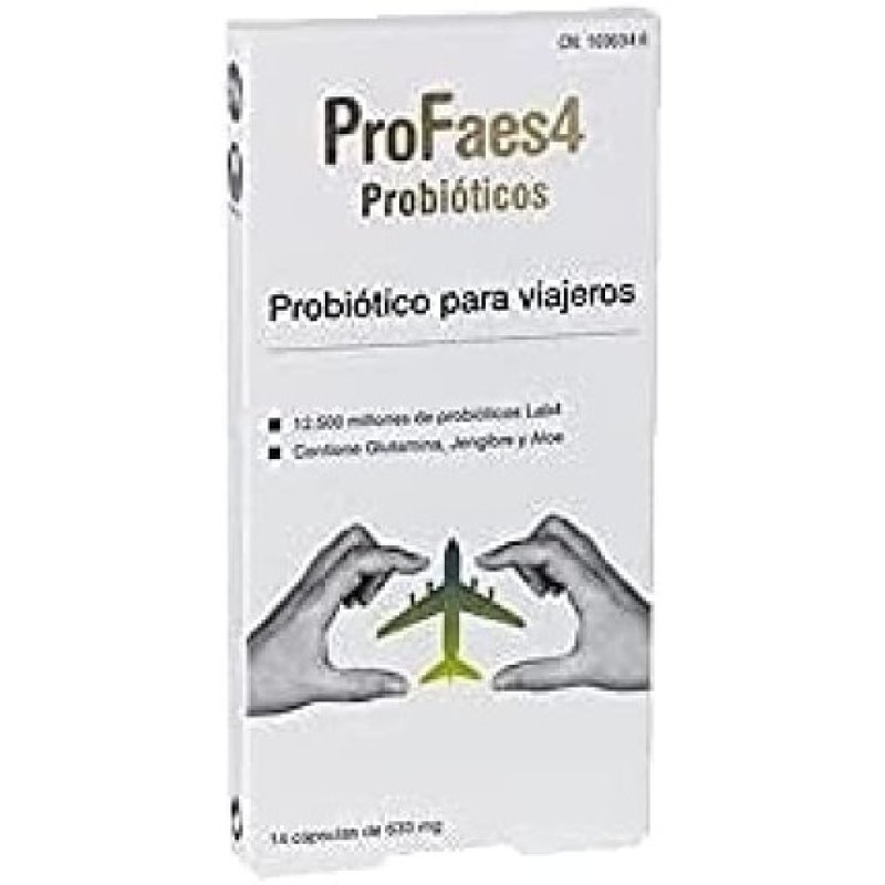 ProFaes4 Travel Probiotic 14 Capsules - Prevents Traveler's Diarrhea