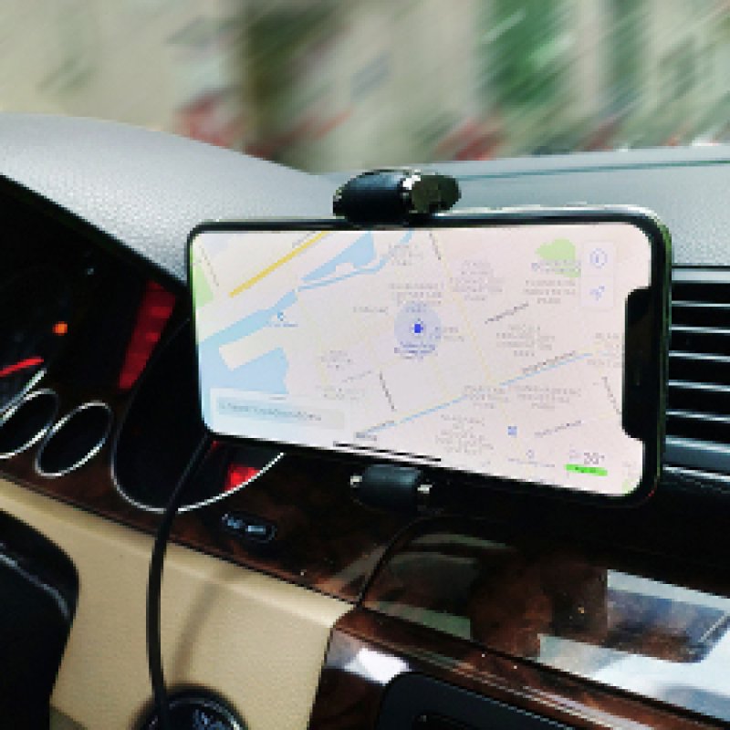 Terratec ChargeAir Car Smartphone Noir Allume-cigare Charge rapide Auto