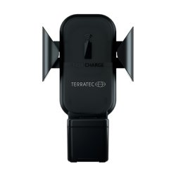 Terratec ChargeAir All Car Active holder Mobile phone/Smartphone, Smartwatch Black