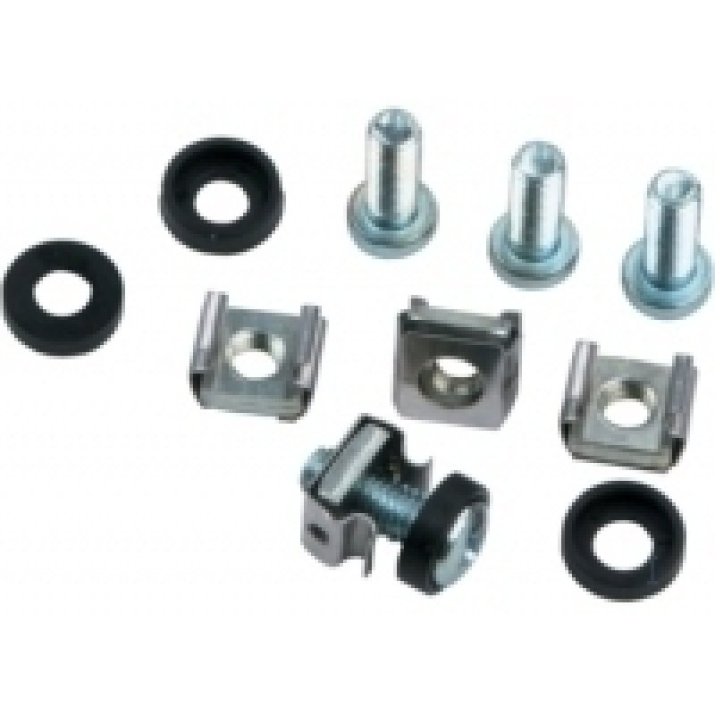 Triton Set M6 20 screws, washers, captive nuts Silver
