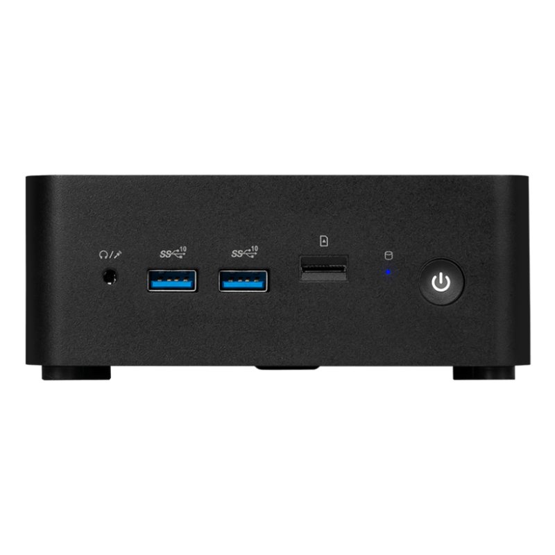 MSI Cubi NUC AI 1UMG-022AT Intel Core Ultra 7 155H 16 Go DDR5-SDRAM 1 To SSD Windows 11 Pro Mini PC Noir