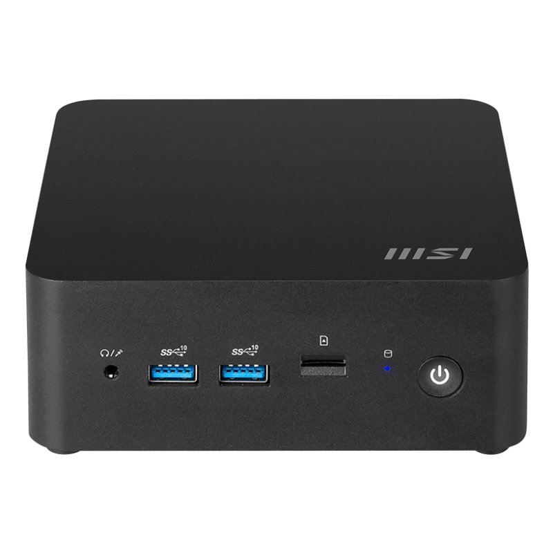 MSI Cubi NUC AI 1UMG-022AT Intel Core Ultra 7 155H 16 GB DDR5-SDRAM 1 TB SSD Windows 11 Pro Mini PC Black