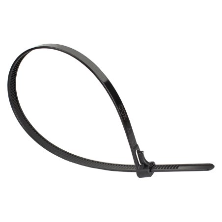 Alcasa KAB-R30S74 serre-câbles Attache de câble détachable Nylon Noir 100 pièce(s)