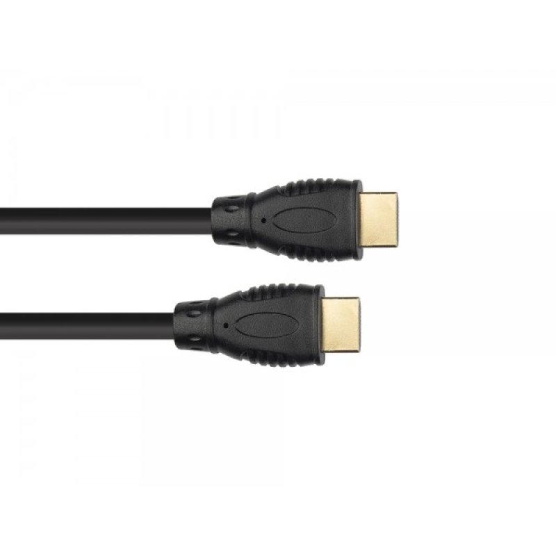 Alcasa 4520-010 HDMI cable 1 m HDMI Type A (Standard) Black