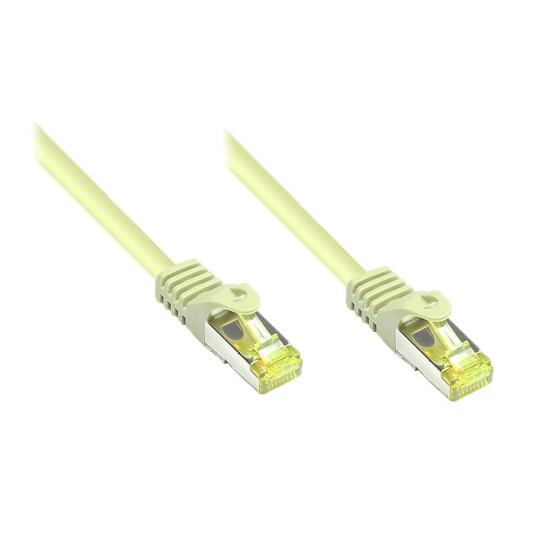 Alcasa 0.15m Cat7 RJ-45 câble de réseau Gris 0,15 m S/FTP (S-STP)