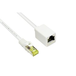 Alcasa 8070VR-005W networking cable White 0.5 m Cat7 S/FTP (S-STP)