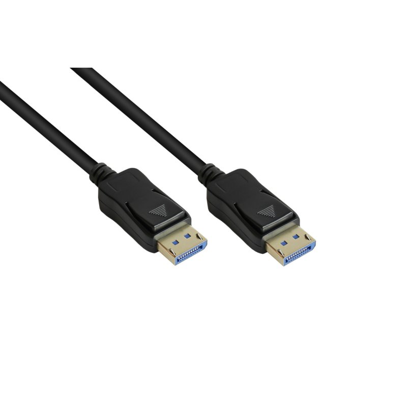 Alcasa DP20-010 DisplayPort cable 1 m Black