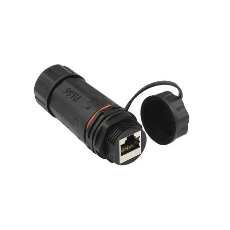 Alcasa ODC-06 wire connector RJ-45 Black