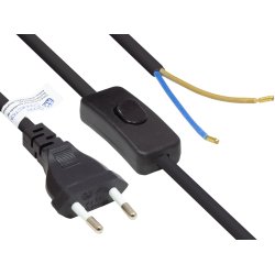 Alcasa P0386-S015 power cable Black 1.5 m Power plug type C