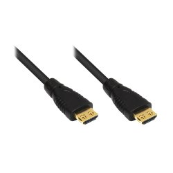 Alcasa 10m 2xHDMI HDMI cable HDMI Type A (Standard) Black