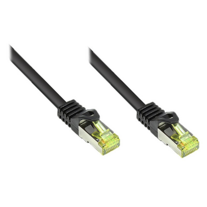 Alcasa 60m Cat7 S/FTP networking cable Black S/FTP (S-STP)