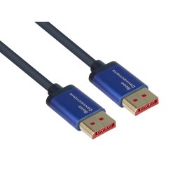 Alcasa 4814-SF005B DisplayPort cable 0.5 m Blue