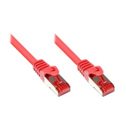 Alcasa 8060-002R câble de réseau Rouge 0,15 m Cat6 S/FTP (S-STP)