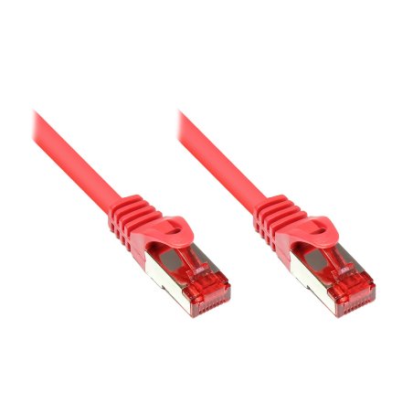 Alcasa 8060-002R câble de réseau Rouge 0,15 m Cat6 S/FTP (S-STP)