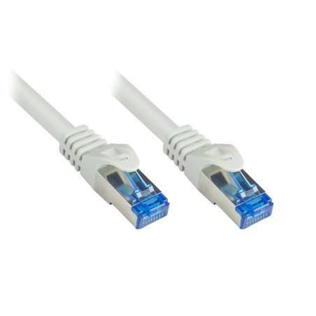 Good Connections Cat.6A Patchkabel SmartFLEX HF grau 0,15m