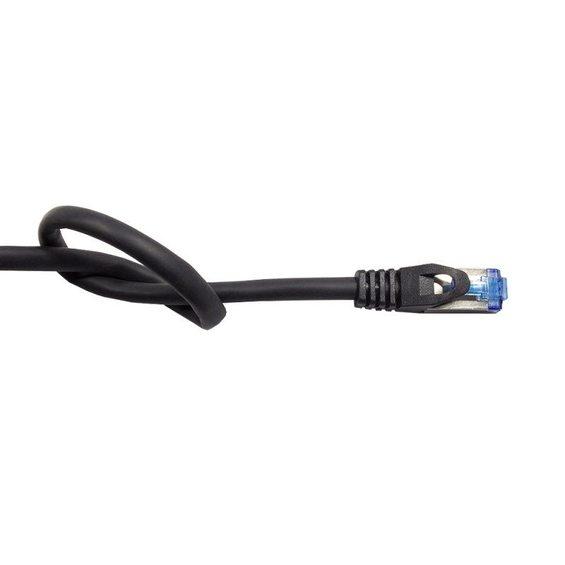 Good Connections Cat.6A Patchkabel SmartFLEX HF schw. 0,5m