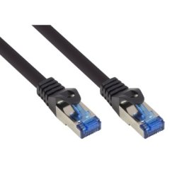 Good Connections Cat.6A Patchkabel SmartFLEX HF schw. 1,5m