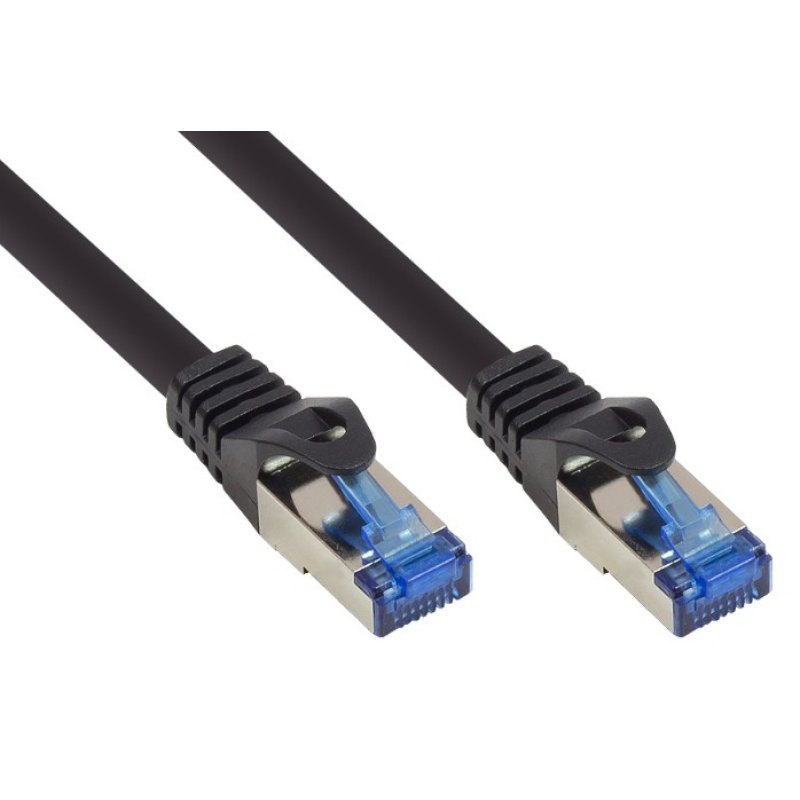 Alcasa 8060-SF150S câble de réseau Noir 15 m Cat6a S/FTP (S-STP)
