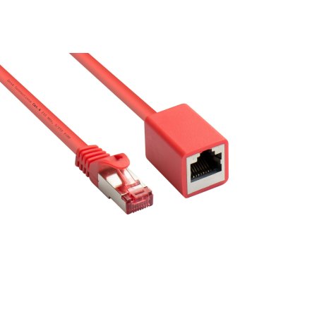 Alcasa 8063VR-010R câble de réseau Rouge 1 m Cat6 S/FTP (S-STP)