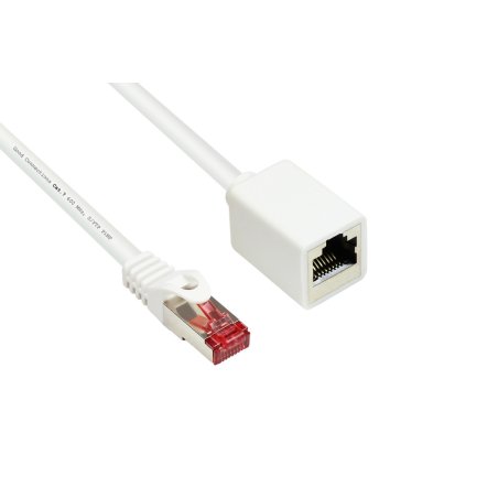 Alcasa 8063VR-010W câble de réseau Blanc 1 m Cat6 S/FTP (S-STP)