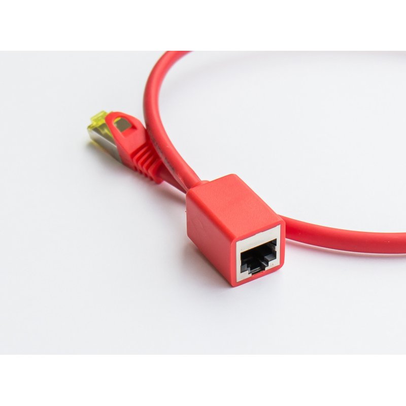 Alcasa 8070VR-010R networking cable Red 1 m Cat7 S/FTP (S-STP)