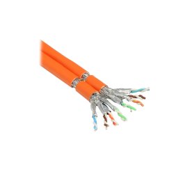 Alcasa GC-N0067 câble de réseau Orange 500 m Cat7 S/FTP (S-STP)