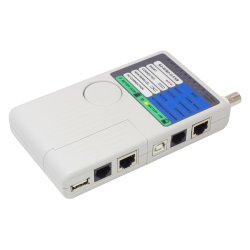 Alcasa GC-N0097 testeur de câble réseau Testeur de câble UTP/STP Gris