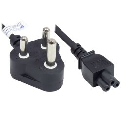 Alcasa P9505-S018 power cable Black 1.8 m Power plug type M C5 coupler