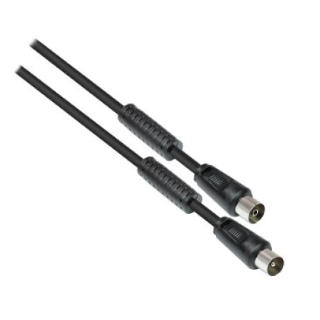 Alcasa S-PAK20S coaxial cable 20 m IEC Black