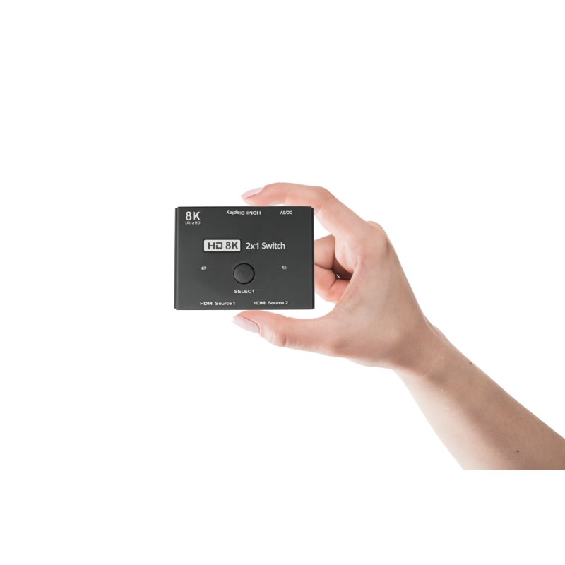 Good Connections HDMI 2.1 Switch 2-fach direktional 8K@30Hz