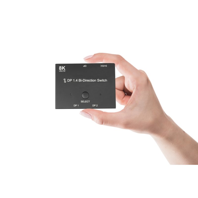 Good Connections DP1.4 Switch 2-fach bidirektional 8K@30Hz