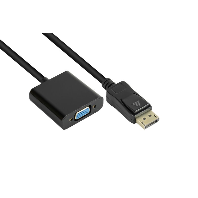 Good Connections Adapter DP-St.-VGA-Bu. 0,2m