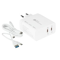 Alcasa PCA-W006W chargeur d'appareils mobiles Universel Blanc Secteur Charge rapide Intérieure