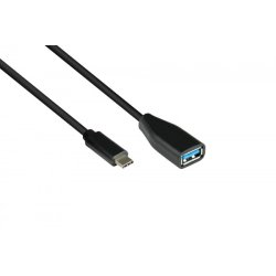 Good Connections USB 3.2 Gen.1 OTG Kabel USB-C St.-A-Bu.