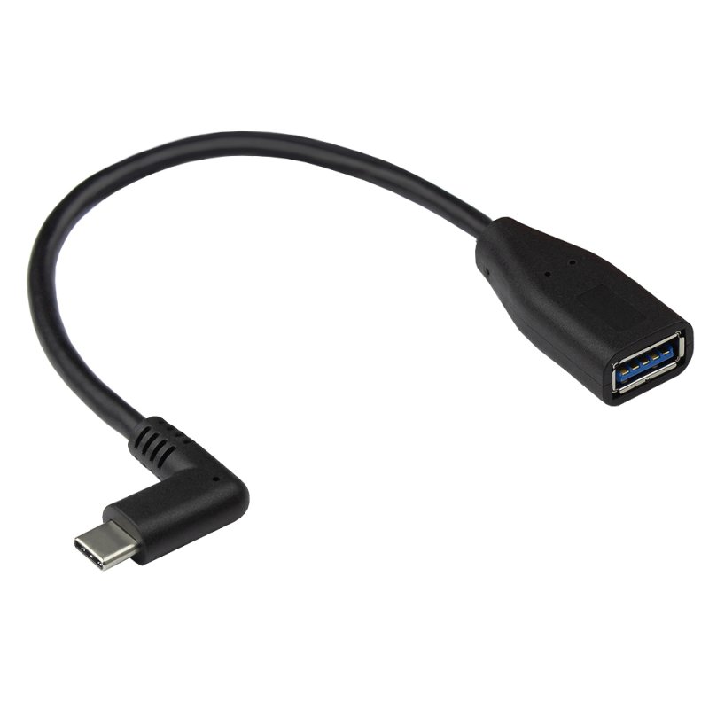 Alcasa 2811-OTGW USB cable USB 3.2 Gen 1 (3.1 Gen 1) 0.1 m USB C USB A Black