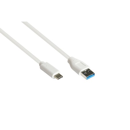 Good Connections USB 3.2 Gen.2 Kabel A-USB-C weiß 0,5m