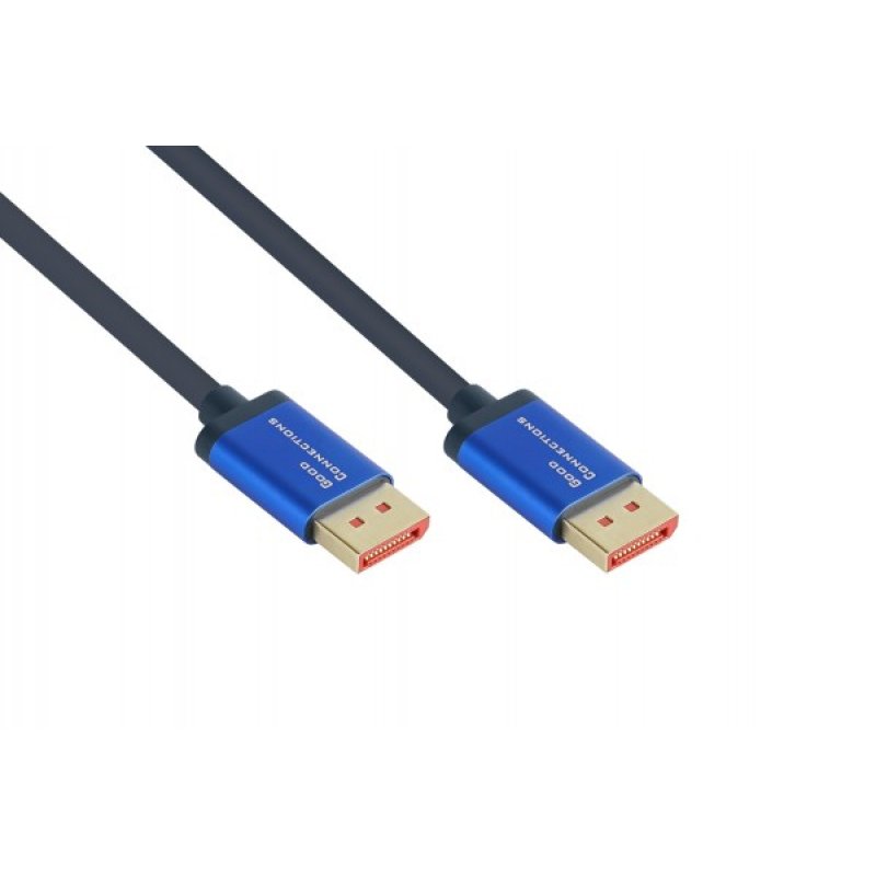 Alcasa 4814-SF050B DisplayPort cable 5 m Blue