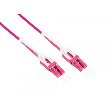 Alcasa LW-U8075LC4 InfiniBand/fibre optic cable 7.5 m 2x LC Violet