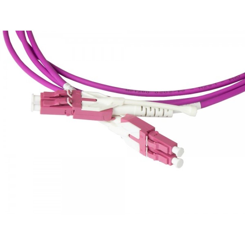 Alcasa LW-U8075LC4 câble InfiniBand et à fibres optiques 7,5 m 2x LC Violet